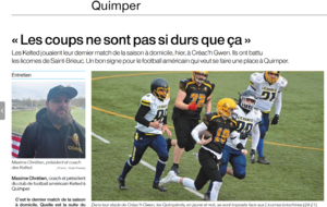 ARTICLE DANS OUEST FRANCE 🗞️