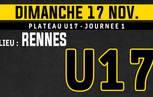 PLATEAU U17 - JOURNEE 1