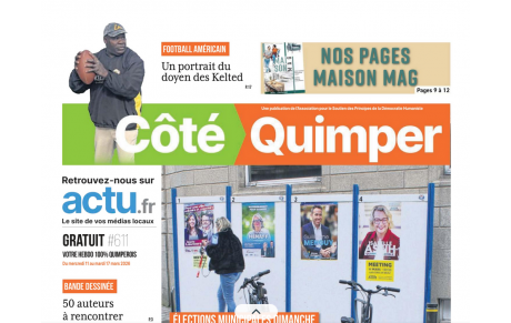 ARTICLE COTE QUIMPER : Eddy Telchid, le "vieux vampire" des Kelted